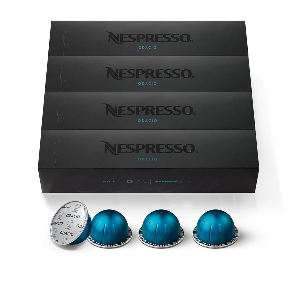 Nespresso Vertuo Coffee Capsules, Odacio 40 Count