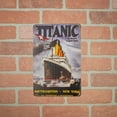 thumbnail image 2 of Historical Titanic Metal Sign Vintage 8x12 Ad Poster Bar Pub Decor Theater Wall Art Movie Memorabilia, 2 of 4