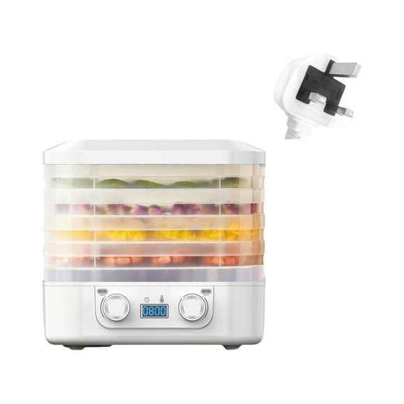 Food Freeze Dryer Machine 360° Airflow Dryer Machine for Candy Snacks with Adjustable Timer and Temperature Control (UK)