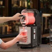 330W Slush Drink Maker - 3L Commercial Slushy Machine w/ Auto Clean & Stainless Steel Bowl