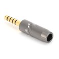 thumbnail image 4 of Reemplazo de enchufe de salida balanceada de 5 polos y 4,4 mm para auriculares Sony/Furutech, color negro, 4 of 12
