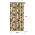 thumbnail image 5 of Beige Sunflower Small Flower Pattern Shower Curtain 36"x72" ,Bathroom Decorative Shower Curtains Set with 12 Hooks,Modern Waterproof Washable Shower Curtain, 5 of 6