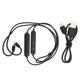 thumbnail image 1 of Cable adaptador BT para auriculares, baja latencia, 2 modos, Cable ergonómico para auriculares inalámbricos con micrófono para Technica E40 50 70, 1 of 8