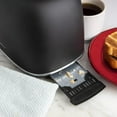 thumbnail image 6 of Rae Dunn 2-Slice Toaster, Stainless Steel with 6 Browning Levels, Extra Wide Slots, 6 of 7
