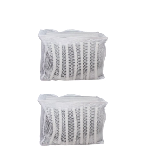 Fiudx Ofertas del día Bolsa de lavado de zapatos, artefacto de lavandería, especial para lavadora, bolsa de almacenamiento de zapatos antideformación, cesta de lavado, cesta de lavado de zapatos