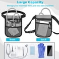 thumbnail image 5 of Nurse Fanny Pack, Nurse Pouch for Women Men, Utility Nurse Tool Belt Nurses Bag Organizer (Gray), 5 of 7