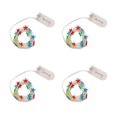 thumbnail image 3 of LED Star String Lights, Anti  Eye  20 Leds Lights String 4pcs Flexible Cold White Light  for Festival Decor Colourful, 3 of 8
