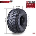 thumbnail image 4 of WANDA 2 New ATV Tires 22X11-8 22x11x8 4PR - 10135, 4 of 5