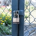 thumbnail image 5 of Puroma 1" Short Shackle, 1-9/16" (40mm) Padlock with 2 Keys, Hardened Steel Heavy-Duty Lock for Sheds, Gates, Fences, Toolboxes, 1 Pack, 5 of 7