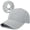 Light Grey, variant on LQCrafK Criss Cross Ponytail Hat High Mesh Womens Baseball Cap Hat Ponytail Hat for Women