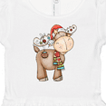thumbnail image 4 of Inktastic Christmas Molly Moose Girls Baby Dress, 4 of 5