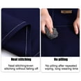 thumbnail image 6 of FAMTKT Chef Aprons for Men Women with Large Pockets, Work Apron, Waterproof Oil Resistants Kitchen Cottons Apron Canvas Cooking Apron for Women Men Bib Adjustable Ties Chef Baking Cleaning Tools, 6 of 6