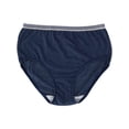 thumbnail image 4 of Fruit of the Loom Women`s 6pk Heather Cotton Briefs, 8, Assorted Heathers, 4 of 6