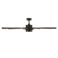 thumbnail image 4 of Windmill Indoor and Outdoor 12-Blade Smart Ceiling Fan 65in Oil-Rubbed Bronze Dark Walnut with 3000K LED Light Kit and Remote Control, 4 of 5