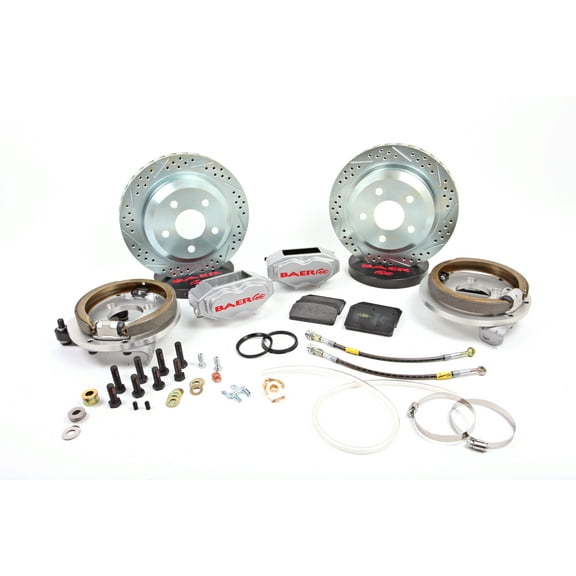 Baer Brakes 4262337S Brake Components SS4 Brake System Rear SS4 RS w park