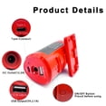 thumbnail image 2 of HLONK M12 Battery Converter Type-C+12V DC Dual Output | Compatible with Milwaukee M12 Tools | 5V USB/12V DC/ PD Fast Charging, 2 of 4