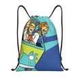 thumbnail image 1 of Pofeuu Scooby-Doo for Water-Resistant 210D Drawstring Bag Compact Foldable Design Gym Yoga Travel Essentials Lightweight Carryall-Medium, 1 of 6
