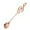 Rose Gold, variant on Music Stainless Steel Spoon Dessert Spoon Teaspoon Music Bar Spoon