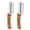 A, variant on Haiamaoyi 2PCS Kitchen Multi-Function Stainless Steel Thickened Fruit Peeler Knife, Wooden Kitchen Tool, 2-in-1 Multifunctional Peeler for Peeling & Opening Bottles