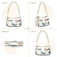 thumbnail image 2 of One Shoulder Chain Handbag 7.1x11x2.8in Women's Hobo Handbags Tote Handbags Shoulder Handbags Card Bag Cash Bag Key Bag Color Airplane Cartoon, 2 of 7
