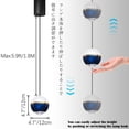 thumbnail image 4 of Adjustable Height Track Pendnat Light H-Type Retractable Lift Track Dimmable LED Touch Control Indoor Island Light Globe Accent 3 Colors Modern UP-Downlight Lamp, 4 of 9