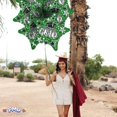 thumbnail image 4 of PMU Graduation Congrats Grad Star Green 18 Inch Mylar Balloon Pkg/25, 4 of 7