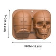 thumbnail image 3 of Deeceymbur Large Skull Cake Pan Haunted Baking Cake For Halloween And Birthday Party, 3 of 5