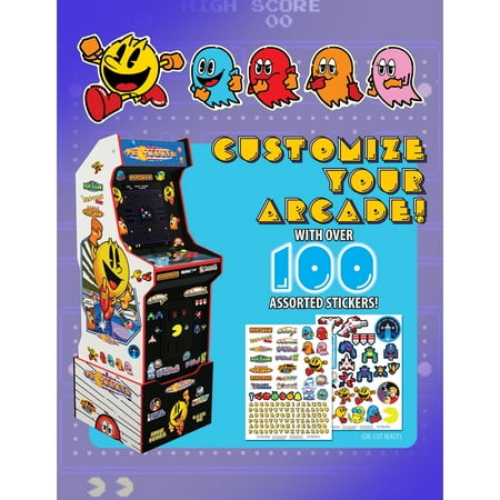 Arcade1Up - PacMan Customizable Arcade Featuring Pac-Mania - Multi