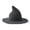 #079-Dark Gray, variant on Halloween Wool Witch Hat Costume Accessory, Knit Pointed Witch Hat With Brim, Festival Party Adult Cosplay Hat Gift