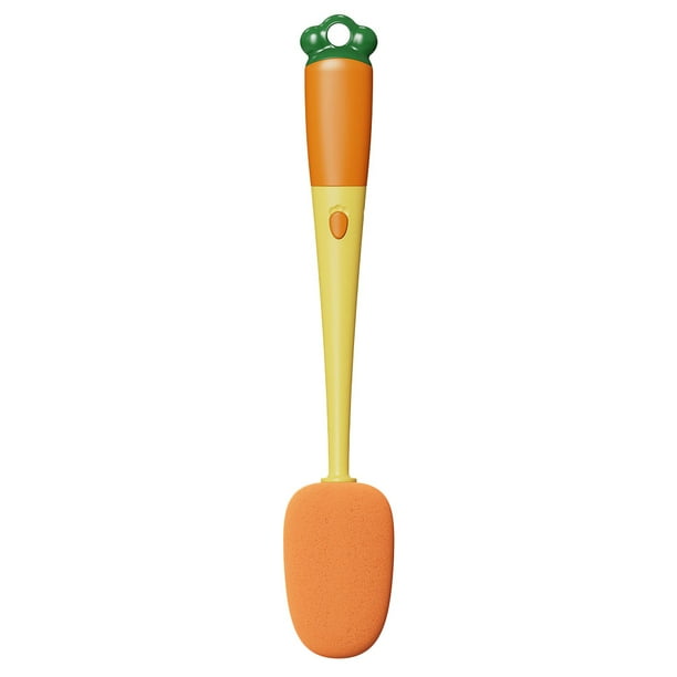 Cepillo para limpiar botellas, cepillo pequeño para botellas, cepillo limpiador de botellas de agua, cepillo para tazas 3 en 1