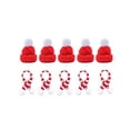 thumbnail image 4 of fastboy Ensemble de 20 Pcs, Doux, Excellente Élasticité, pour Décorations, Décorations et 20-Chapeau Rouge+20-Foulard, 4 of 6