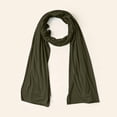 thumbnail image 3 of QASIEATN Cozy Silk Scarves for Women Cotton Hijab Women's Headscarf Quality 180 X 55 Cm Soft Breathable and Opaque Fall Fashion Accessories, 3 of 5