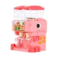 thumbnail image 3 of Mini Dispenser Toy Dual Water Tanks Desktop Miniature Pink Sunnimix  juego de cocina, 3 of 8