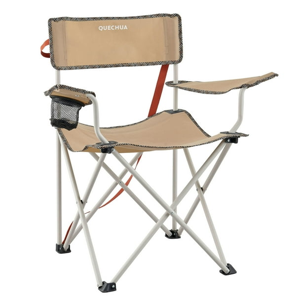 Decathlon - Quechua Camping Folding Chair, Brown - Walmart.com