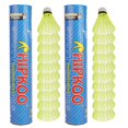 thumbnail image 1 of Hipkoo Sports Nylon Badminton Shuttlecocks , Stable & Durable | Green , Pack Of 20, 1 of 5