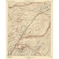 thumbnail image 3 of USGS 20x24 Black Modern Framed Museum Art Print Titled - Big Trees California Quad - USGS 1901, 3 of 5
