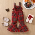 thumbnail image 4 of KVPLBQFD Boys Track Suits Size 14-16 Onesies for Baby Girl Toddler Girls Sleeveless Plaid Prints Romper Bell Bottoms Jumpsuit for Girls Clothes Size 10 12, 4 of 6