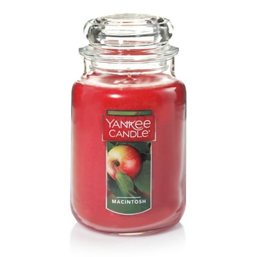 Yankee Candle Macintosh Original Large Jar Scented Candle, 22 oz