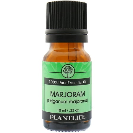 Plantlife Marjoram Aromatherapy Essential Oil - Straight From The Plant 100% Pure Therapeutic Grade - No Additives or Fillers - 10 ml
