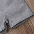 thumbnail image 3 of TheFound Baby Boys Short Sleeve Shirts Romper+Short Pants Clothes Set, 3 of 8