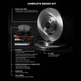 thumbnail image 3 of R1 Concepts Rear Brakes and Rotors Kit |Rear Brake Pads| Brake Rotors and Pads| Super Duty Brake Pads and Rotors WFXN1-55020, 3 of 3
