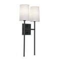 thumbnail image 7 of AFX  Rose LED Sconce 2-Light - Satin Nickel, 7 of 7