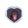 thumbnail image 1 of Orangutans Laugh Human Hair Mirror Travel Magnification Portable Handheld Pocket Makeup, 1 of 3