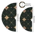 thumbnail image 3 of Lattice Hearts Christmas Tree Skirt Xmas Tree Skirt Christmas Decorations Indoor for Holiday Party Decorations, 3 of 6