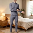 thumbnail image 5 of LONKITO Thermal Underwear for Men Set, Thermal Shirts and Long Johns Loungewear Fall Winter Clothes, 5 of 6