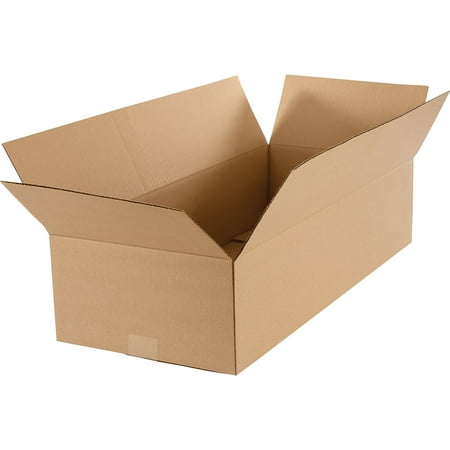 COASTWIDE 28 x 12 x 6 Shipping Boxes Brown 25/Bundle 60-281206