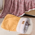 thumbnail image 3 of Cat Winter Sleeping Bag,Cat Sleeping Bag Cozy Pet Bed,Cat Sleeping Bag Kitty Sack For Camping Heat Bag, Comfortable For Cats And Small Dogs, 3 of 7