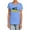 Carolina Blue, variant on 8 Bit Cape Women's T Shirt, Royal, Large