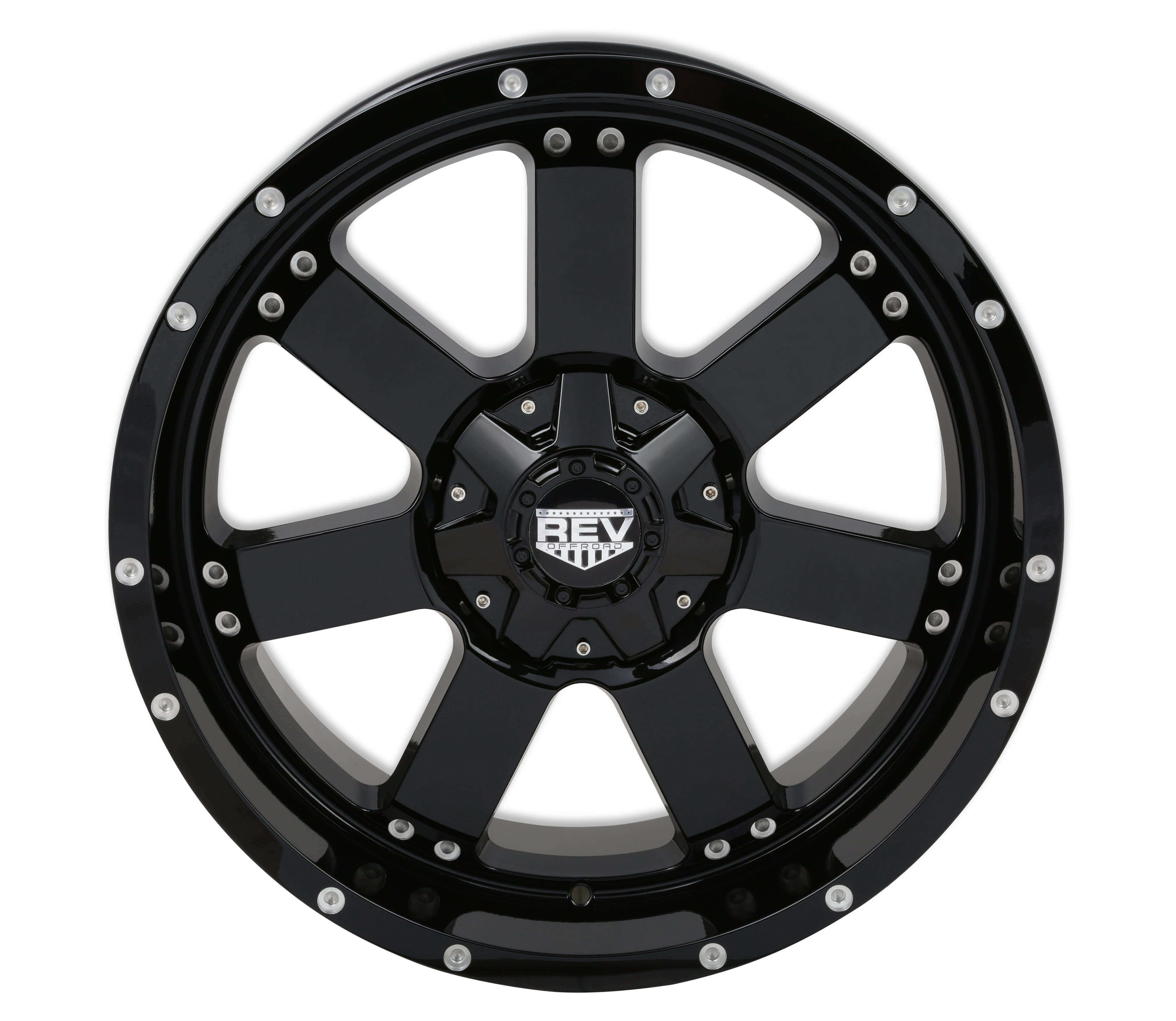 REV Wheels 885B-2903212 885 Series 20x9 4.53 bs 5x5/5x127/5x5.5/5x139.7 Black