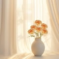 thumbnail image 4 of FXMLRLK 1 Pack Artificial Dahlias Flower Bulk, 4.45 Inch Silk Flowers Artificial Flowers for Home Wedding, Hat Decoration, DIY Wreath, Scrapbooking, 4 of 7